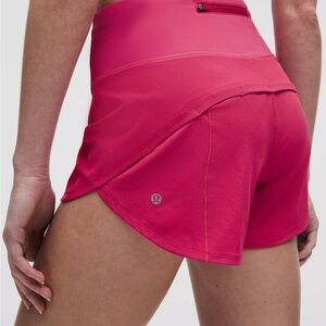 lululemon athletica Hot Pink Athletic Shorts
